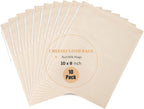 10 Pack Nut Milk Bag, 8‘’ x 10‘’Fine Mesh Grade Reusable Cheesecloth Bags Strainers, Unbleached Organic Cotton Filter Bags for Almond Milk, Juices, ColdBrew, Cheese, Tea, Yogurt, Coffee