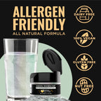 Brew Glitter Iridescent Green Edible Drink Glitter 1x 4g Jar for Cocktails, Beer, & Beverages