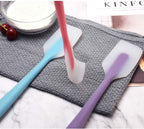 Silicone Spatulas Set of 4 - Heat Resistant Non-Stick Flexible Rubber with Solid Stainless Steel Core Kitchen Essential Gadget Premium Scraper Spoon Set - Seamless, Dishwasher Safe, 2 Size
