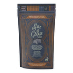 Writer's Tea Save & Close - Nighttime Tea - Chamomile, Lavender, Peppermint, Licorice Root, and Blackberry Leaves Tea Blend - Caffeine Free - 20 Woven Sachets
