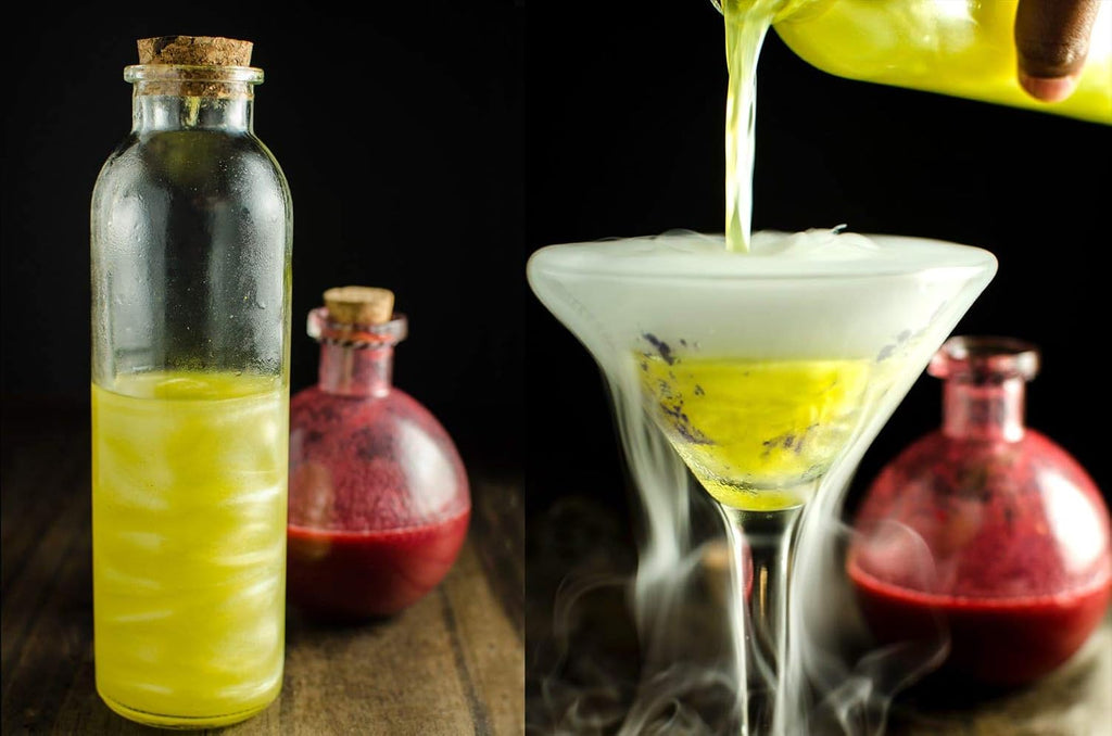 Yellow BREW GLITTER Edible Glitter For Drinks, Cocktails, Beer, Garnish Glitter & Beverages | KOSHER & HALAL Certified | 100% Edible & Food Grade | Vegan, Gluten, Nut Free (45g Shaker, Yellow)