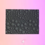 mostsom Silicone Lace Cake Mold for Fondant & Chocolate,Embossing Round Bubble Decorating - Reusable Baking Tools for Cupcakes, Cookies, Cake Decorations (F_ Round Bubble)