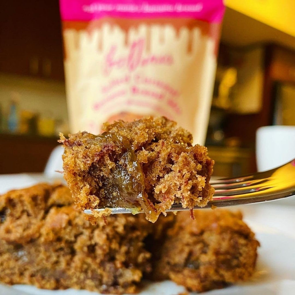 GoNanas Salted Caramel Oat Flour Banana Bread Mix, Suitable for Plant Based Vegan Diets, Gluten Free Dairy Free Snacks, Healthy Snacks For Adults, Muffin Mix, Nut Free, Cupcakes Dessert, NON-GMO, 1pk