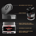 Brew Glitter Red Edible Drink Glitter 1x 4g Jar for Cocktails, Beer, & Beverages