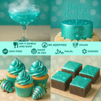 Bulk 20g Light Blue Edible Glitter for Drinks | Premium Edible Glitter for Cakes, Cocktails, Light Blue Cake Decorating Decorations Food Grade, Vegan, Kosher, Halal, Gluten Free - Made in USA