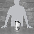 ESPRO - P5 French Press Coffee Maker – Patented Double Microfilter for Sludge and Grit Free Coffee – Made in Taiwan, Black, 18 oz