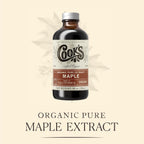 Cook's, Organic Maple Extract, Premium Maple Sap from Vermont's Finest Maple Trees, 128 Ounces (1 Gallon)