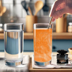 Brew Glitter Orange Edible Drink Glitter 1x 4g Jar for Cocktails, Beer, & Beverages