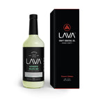 LAVA Premium Authentic Mojito Mix, Made with Real Lime Juice, Mojito Mint, Spearmint, Demerara, Cane Sugar, Refreshing Rum Mojito Mixer. Ready to Use. 1-Liter (33.8oz) Glass Bottle