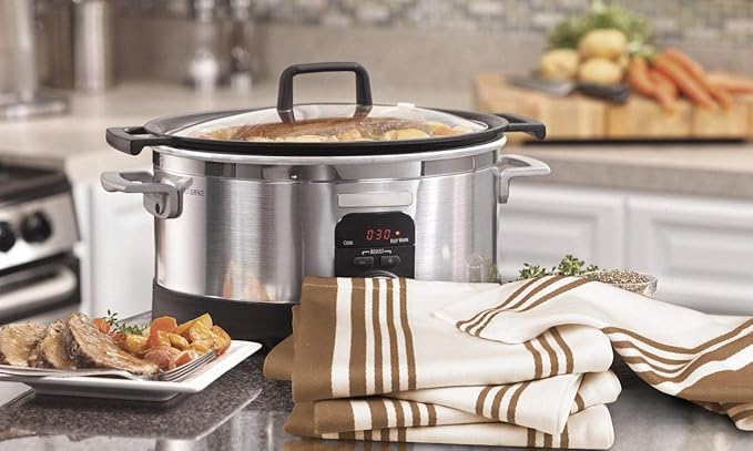 Urban Villa Kitchen Towels 100% Cotton Dish Towels for Kitchen (Set of 6)20”x30” Dish Cloths Highly Absorbent Kitchen Linen Set with Hanging Loop Perfect for Drying Dishes Cleaning Towels-Taupe White