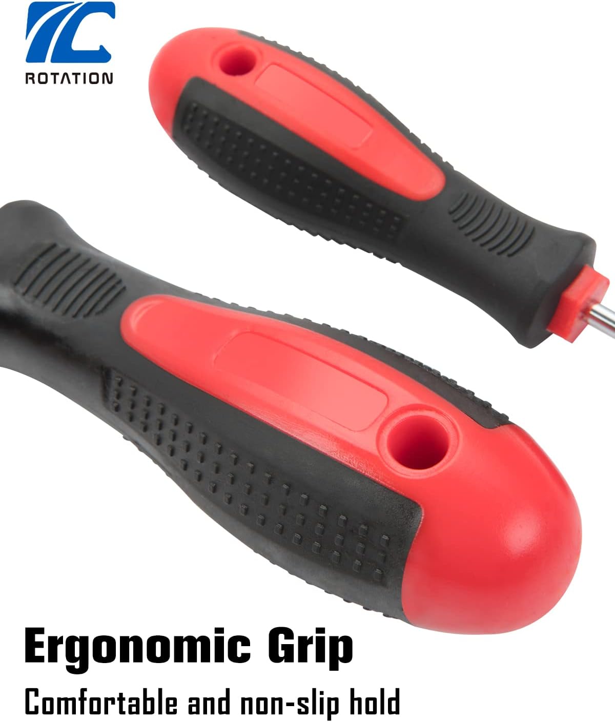 ROTATION Precision Hook and Pick Set with Scraper, 9 Piece Set, Chrome Vanadium Steel Shaft, for Remove Hoses and Gaskets, Auto and Electronics maintenance tools