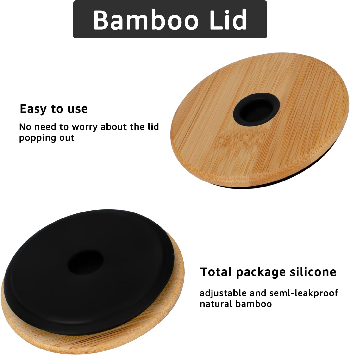 Glass Tumbler with Lids and Straws 2 Pack, 24oz Glass Drinking Jars with Lids and Straws,Reusable Wide Mouth Mason Jar Iced Coffee Cup,Smoothie Cup Coffee Travel Mug for Car/Home-Pink/Coffee