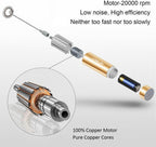 Milk Frother Handheld, Battery Operated Coffee Foamer Drink Mixer with 2 Stainless Steel Electric Whisks for Coffee, Latte, Cappuccino, Hot Chocolate, Protein， Batteries Included, Golden