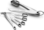 Spring Chef Stainless Steel Measuring Spoons Set of 13 with Leveler, Metal Teaspoon & Tablespoon Measuring Spoons for Cooking & Baking, Fits in Spice Jars, Kitchen Gadgets for Dry & Liquid Ingredients