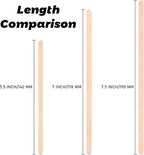 ANTETOK Wooden Coffee Stirrers - Coffee Stir Sticks 7 Inch,500pcs Disposable Birch Wood Coffee/Beverage Stirrers,Swizzle Drink Sticks,Coffee Bar Accessories