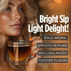 VitaCup Energy Light Roast Coffee Pods, Boost Focus & Metabolism, Antioxidants, B Vitamins, Crisp & Smooth,100% Arabica Coffee, Recyclable Single Serve Pod Compatible with Keurig K-Cup Brewers,32 Ct