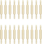 20 Pack Wood Small Rolling Pin for Kids, 7.9 Inch Kids Rolling Pin for Home Kitchen