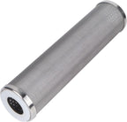 Amwater Stainless Steel Cleanable Wire Mesh Filter Cartridge 10”Length,2.5"OD(50 Micron)