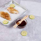 Restaurantware Pastry Tek 8.4 Inches Buttering Brush 1 Boar Bristles Pastry Brush - Hardwood Handle Built-In Hanging Hole Wood Basting Brush Sturdy Ferrule For Glazing And Basting