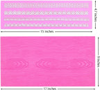 Embossing Lace Fondant Molds, Woodgrain Fondant Mats Molds, Silicone Molds for Cake Decorating set of 2