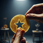 Korean Dalgona Cookie Cutter - Stainless Steel Cookie Cutters Biscuit Molds, Chocolate Molds, Umbrella Star Triangle Circle Cookie Cutter - Sugar Biscuit Kit for Family And Party Game 6PC Set