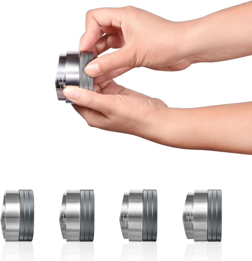 Wedge Espresso Distribution Tool, Pavant Precision Coffee Leveling Distributor with V Blade, Adjustable Depth Coffee Leveler for 58mm Coffee Portafilter…