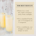 Cook's Pure Lemon Extract, Premium Quality, Cold Pressed Lemon, Sugar Free, Gluten Free, Allergen Free,16 oz