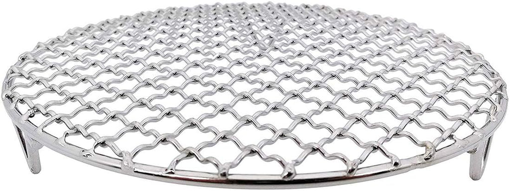 Versatile Round 304 Stainless Steel Cooling Rack Baking,Heat Resistant Rust Proof Sturdy Durable Dia 7.5"