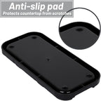 Silverware Caddy Cutlery Organizer for Countertop Silverware Holder for Fork Knife Spoon Flatware Organizer 4 Compartments Cutlery Holder