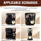 Reusable Coffee Filter 8-12 Cup for K-Duo Hot & Iced(Gen 2),K-Duo Essentials and K-Duo Brewers Machine