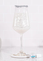 Bakerpan Pearl Luster Dust Edible, Intense White Edible Glitter for Cocktails, 4 Grams Edible Glitter for Cake Decorating, Cookies, Chocolates and Candies, Drinks (Made in USA)