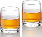 KAMMAK Shot Glasses Set of 2, 60ml/2oz Clear Espresso Shot Glass with Heavy Base for Bar Restaurants Home, Small Whiskey Shot Glass for Vodka, Whiskey, Tequila, Spirits & Liquors