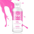 Gel Food Coloring - 4.5oz Vivid Food Coloring Gel for Baking, Cake Decorating, Cookie, Fondant, Macaron - Tasteless Concentrated Edible Food Color Dye for Icing, Slime, Drinks, DIY Crafts (Pink)