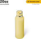 RTIC 20oz Journey Bottle Metal Stainless Steel Vacuum Insulated, BPA Free, Reusable, for Water, Hot and Cold Drinks, Travel, Sports, Camping, Sunlight