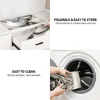 Large Dish Drying Mats For Kitchen Counter Microfiber Kitchen Drying Mat XL Draining Pad Absorbent Quick Drying Dish Mat 18x24 Inch - Cow Face