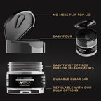 Brew Glitter Black Edible Drink Glitter 1x 4g Jar for Cocktails, Beer, & Beverages