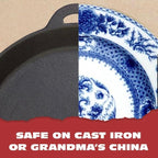 Knapp Made Chainmail Dishcloth 7”x5” - Replace Your Dirty Sponge - All Purpose Kitchenware, Pots & Pans Cleaner - Lasts a Lifetime