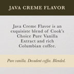 Cook's Java Creme Flavor 32 oz