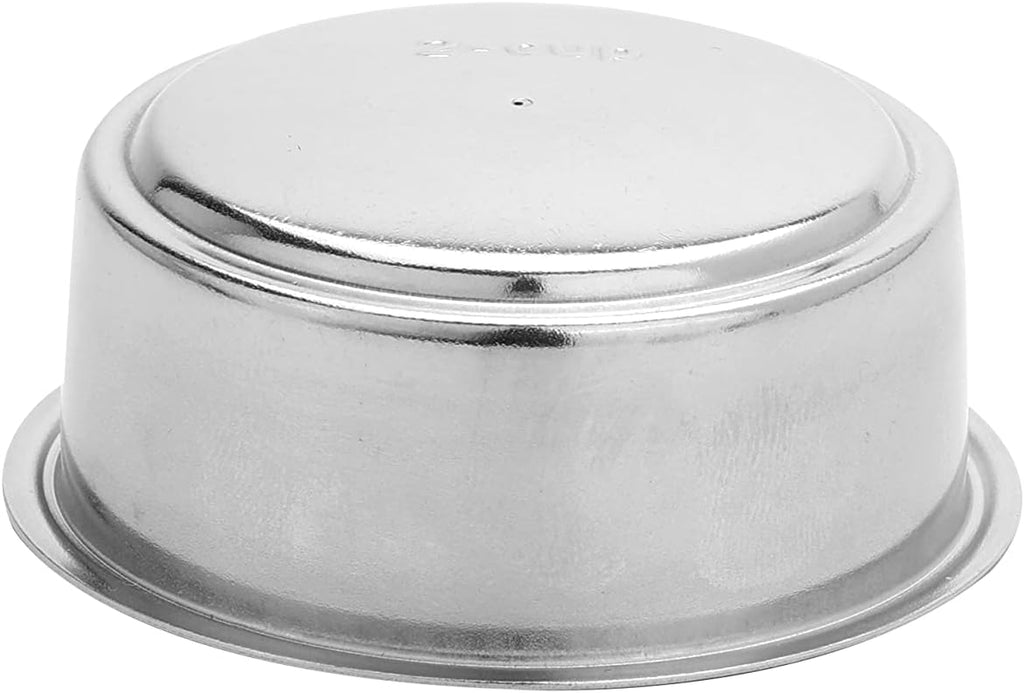 51mm Stainless Steel Coffee Filter Basket, Fit for Gevi/CASABREWS/CAPRESSO,2 Cup Coffee 51mm Dual Wall pressurized Filter Basket, Please check the size and shape carefully