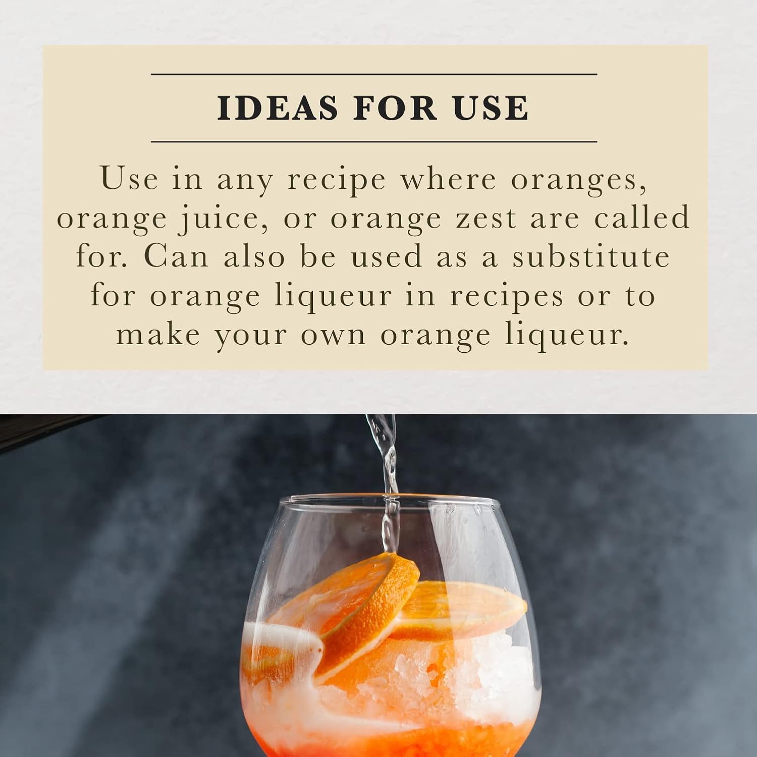 Cook's Pure Orange Extract From Florida Oranges | For Ice Cream, Cakes, Breads, Cookies and Drinks, 4 oz