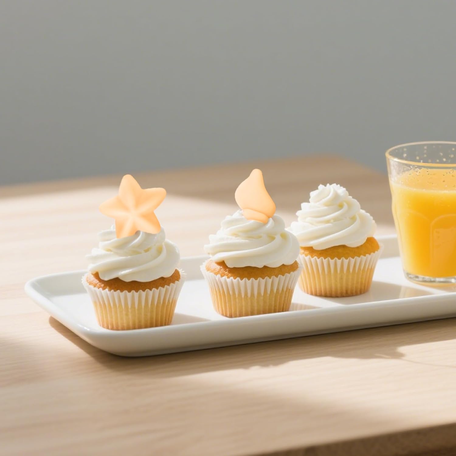 2-Pack rice flour Seashell Silicone Molds for Chocolate Candy Baking Decorations rice flour