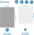 AECHY Silicone Mats for Kitchen Counter 47"x23.6"x0.08”, Largest Heat Resistant Mat Shipped Rolled Up Kitchen Island Silicone Countertop Protector Mat Nonslip Extra Large Counter Mat, Dark Gray