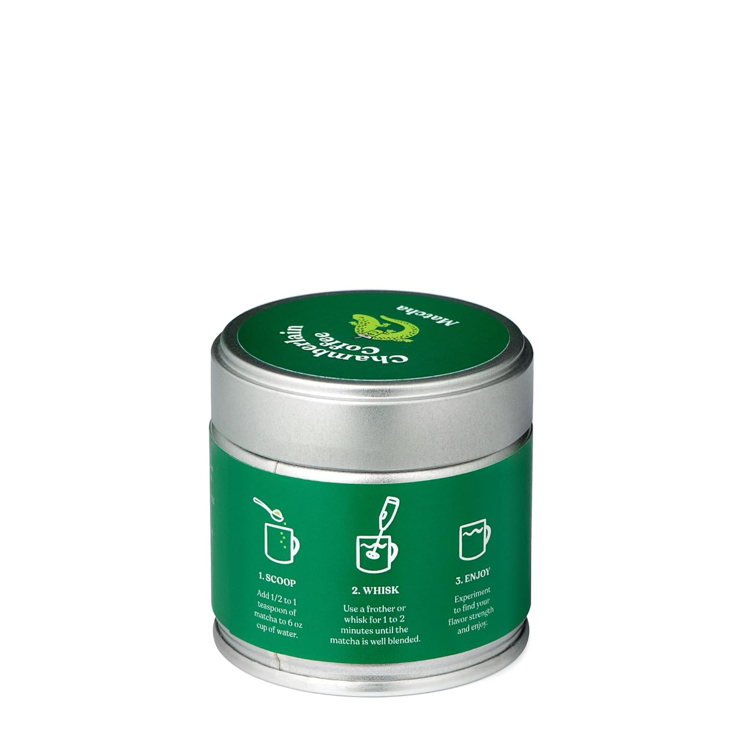 Chamberlain Coffee Ceremonial Matcha Green Tea Powder - Japanese Green Tea + Original Grade Matcha - Hot or Iced - Organic, Vegan & Gluten-Free Matcha Powder, 1.06 oz