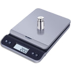 QP Calibration Weights, 200 Gram OIML Class M1 High Precision Scale Weights, Stainless Steel Gram Weights, Chrome Finish, Scale Calibration Weights for Digital Scale, Kitchen Scale, Pocket Scale