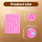 3 Pcs Fall Silicone Maple Leaves Mold, Leaf Silicone Mold, Maple Leaf Chocolate Molds, Reusable Resin Molds for Chocolate, Biscuits, Fondant, Cake Decorating, Baking Supplies and Clay (3)