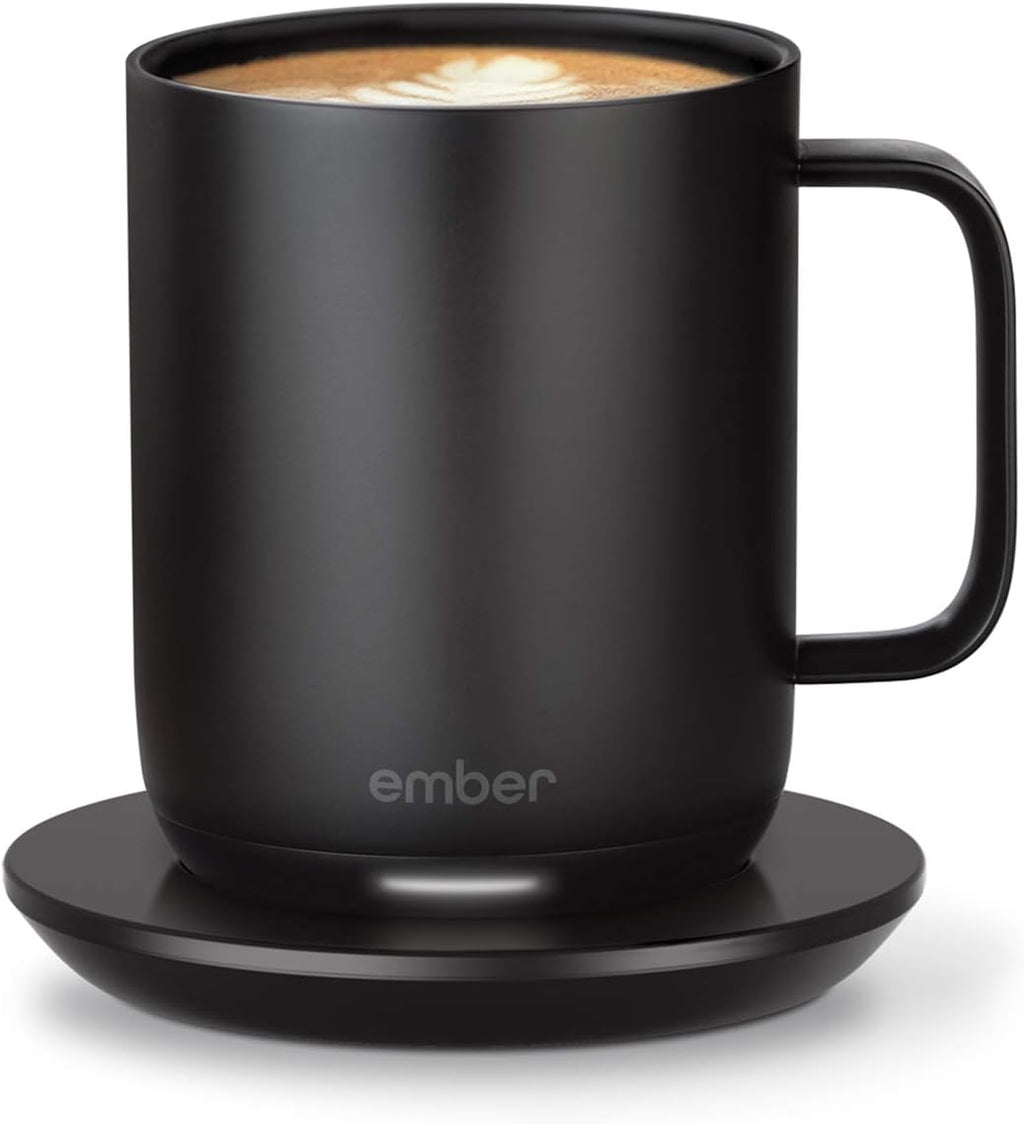 Ember Charging Coaster 2, Wireless Charging for Use with Ember Temperature Control Smart Mug, Black