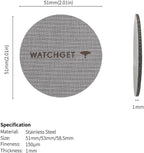 watchget 51mm Espresso Puck Screen Lower Shower Screen Espresso Filter for 51mm Portafilter Filter Basket 1mm Thickness 150μm Coffee Filter 316 Stainless Steel Reusable Espresso Screen
