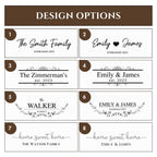 Personalized Charcuterie Board, Marble Cheese Boards for Bridal Shower Gifts, Perfect Housewarming Gifts for Couples, Custom Wedding Gifts, New Home Gift Best for Women