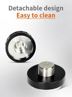 53.3mm Coffee Distributor and Tamper, Espresso Machine Accessories, Adjustable Depth Espresso Distribution Tool, Barista Grade Coffee Ground Leveling, Compatible with Breville 54mm Portafilter