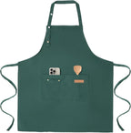 Tosewever Art Aprons for Women Painting Pottery Baking, Mens Buckle Straps Kitchen Apron with Pockets for Chef Cooking
